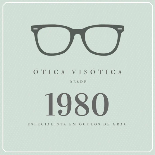 Peça histórica da Visótica com referência a 1980